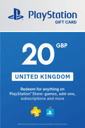 PlayStation Network Card 20 GBP (UK) PSN Key United Kingdom