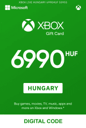 Xbox 6990 HUF Gift Card (HU) - Digital Code