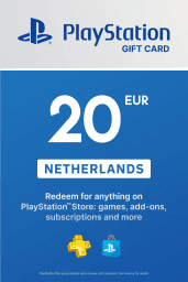 PlayStation Store €20 EUR Gift Card (NL) - Digital Code
