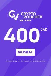 Crypto Voucher Bitcoin (BTC) 400 CAD Gift Card - Digital Code