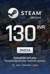 Steam Wallet ₹130 INR Gift Card (IN) - Digital Code