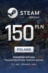 Steam Wallet zł150 PLN Gift Card (PL) - Digital Code