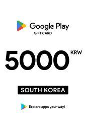 Google Play ₩5000 KRW Gift Card (KR) - Digital Code