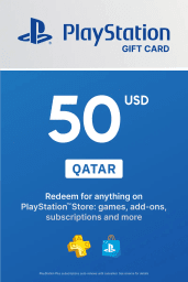 PlayStation Network Card 50 USD (QA) PSN Key Qatar