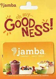 Jamba Juice $20 USD Gift Card (US) - Digital Code