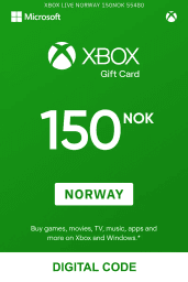 Xbox 150 NOK Gift Card (NO) - Digital Code