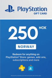 PlayStation Network Card 250 NOK (NO) PSN Key Norway