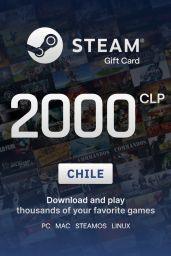 Steam Wallet 2000 CLP Gift Card (CL) - Digital Code