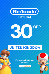 Nintendo eShop £30 GBP Gift Card (UK) - Digital Code