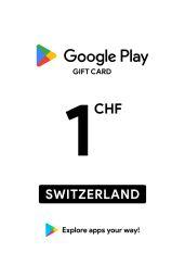 Google Play 1 CHF Gift Card (CH) - Digital Code