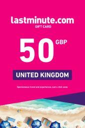 lastminute.com £50 GBP Gift Card (UK) - Digital Code