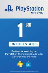 PlayStation Network Card 1 USD (US) PSN Key United States