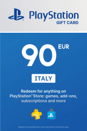 PlayStation Store €90 EUR Gift Card (IT) - Digital Code
