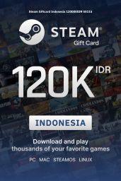 Steam Wallet Rp120000 IDR Gift Card (ID) - Digital Code