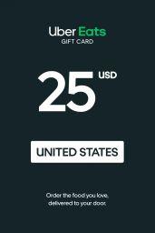 Uber Eats $25 USD Gift Card (US) - Digital Code