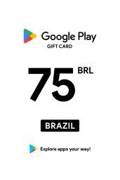 Google Play R$75 BRL Gift Card (BR) - Digital Code