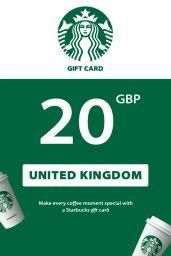 Starbucks £20 GBP Gift Card (UK) - Digital Code