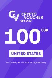 Crypto Voucher Bitcoin (BTC) $100 USD Gift Card (US) - Digital Code