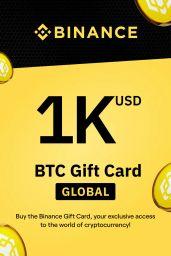 Binance (BTC) 1000 USD Gift Card - Digital Code