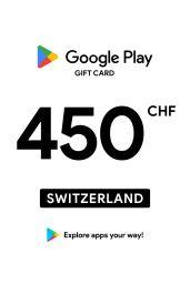Google Play 450 CHF Gift Card (CH) - Digital Code