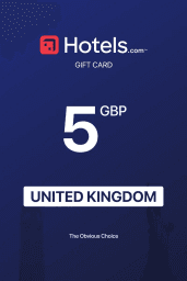 Hotels.com £5 GBP Gift Card (UK) - Digital Code