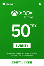 Xbox ₺50 TRY Gift Card (TR) - Digital Code
