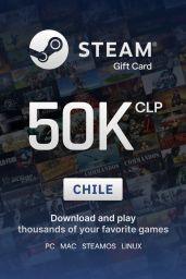 Steam Wallet 50000 CLP Gift Card (CL) - Digital Code