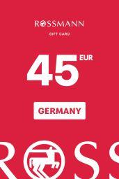 Rossmann €45 EUR Gift Card (DE) - Digital Code