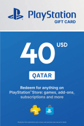 PlayStation Network Card 40 USD (QA) PSN Key Qatar