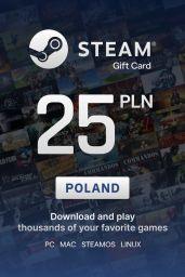 Steam Wallet zł25 PLN Gift Card (PL) - Digital Code
