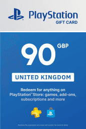 PlayStation Network Card 90 GBP (UK) PSN Key United Kingdom