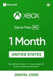 Xbox Game Pass for PC (US) - 1 Month - Digital Code