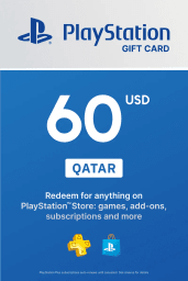 PlayStation Network Card 60 USD (QA) PSN Key Qatar