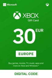 Xbox €30 EUR Gift Card (EU) - Digital Code