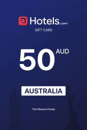 Hotels.com $50 AUD Gift Card (AU) - Digital Code