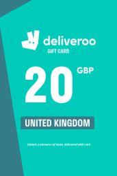 Deliveroo £20 GBP Gift Card (UK) - Digital Code