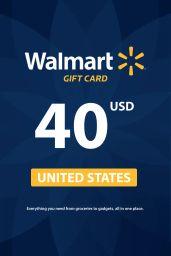 Walmart $40 USD Gift Card (US) - Digital Code