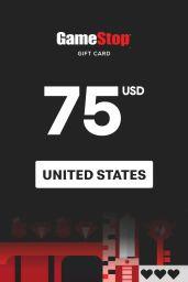 GameStop $75 USD Gift Card (US) - Digital Code
