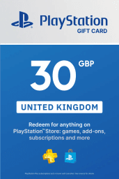 PlayStation Network Card 30 GBP (UK) PSN Key United Kingdom