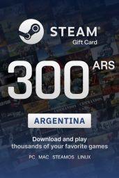 Steam Wallet 300 ARS Gift Card (AR) - Digital Code