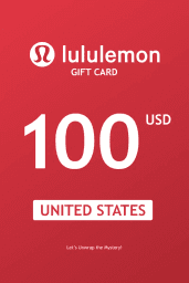 Lululemon $100 USD Gift Card (US) - Digital Code
