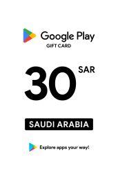 Google Play 30 SAR Gift Card (SA) - Digital Code