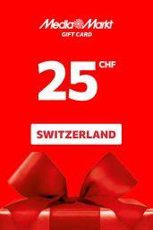 Media Markt 25 CHF Gift Card (CH) - Digital Code