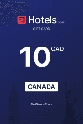Hotels.com $10 CAD Gift Card (CA) - Digital Code