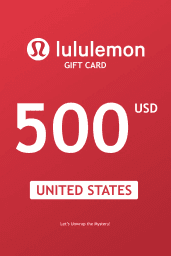 Lululemon $500 USD Gift Card (US) - Digital Code