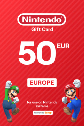 Nintendo eShop €50 EUR Gift Card (EU) - Digital Code