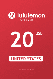 Lululemon $20 USD Gift Card (US) - Digital Code