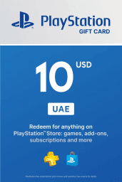 PlayStation Network Card 10 USD (UAE) PSN Key United Arab Emirates