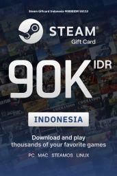 Steam Wallet Rp90000 IDR Gift Card (ID) - Digital Code