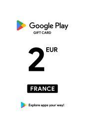 Google Play €2 EUR Gift Card (FR) - Digital Code